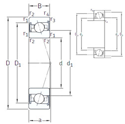 Подшипник VEX /S 75 /S/NS 7CE1 SNFA