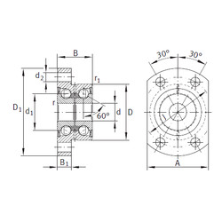 Подшипник ZKLFA0850-2Z INA