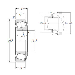 Подшипник 4T-HH221440/HH221410 NTN