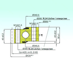 Подшипник EB1.20.0344.200-1STTN ISB