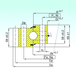 Подшипник EB1.25.1424.400-1SPPN ISB