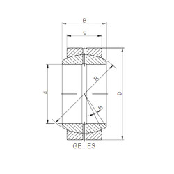 Подшипник GE900DO ISO