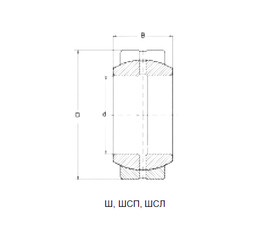 Подшипник GE25ES-2RS CRAFT