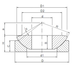 Подшипник GW 040 CX