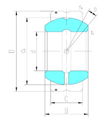 Подшипник GE50XS/K LS