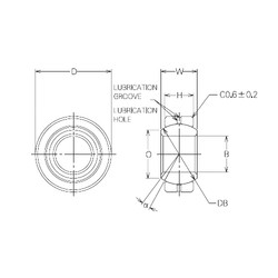 Подшипник MBG28CR NMB