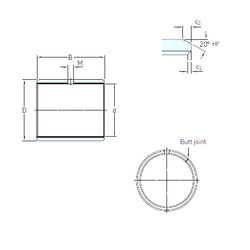 Подшипник PCM 040504 E/VB055 SKF