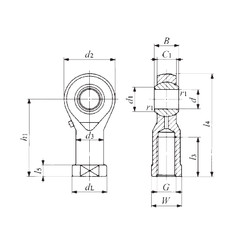 Подшипник PHSA 8 IKO