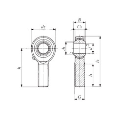 Подшипник POS 4 IKO