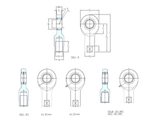 Подшипник SI10E SKF