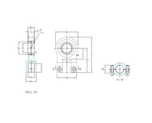 Подшипник SILJ12E SKF