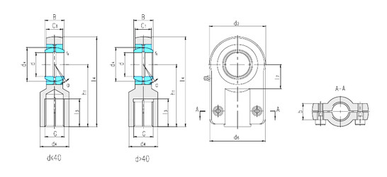 Подшипник SIQ25ES LS