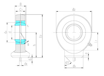 Подшипник SK45ES LS