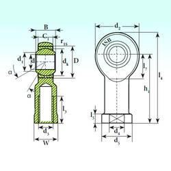 Подшипник TSF 8 C ISB