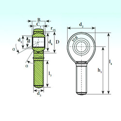 Подшипник TSM 8 C ISB