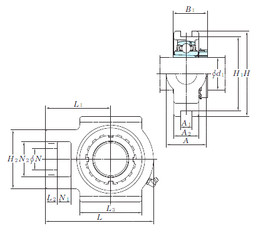 Подшипник UKTX11 KOYO