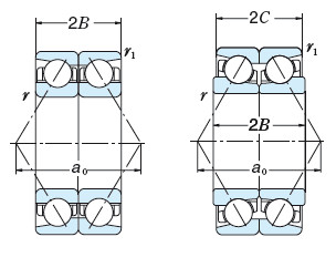 Bearing 7048BX DB