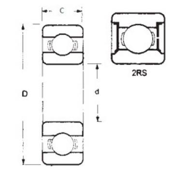 Bantalan 16003-2RS FBJ