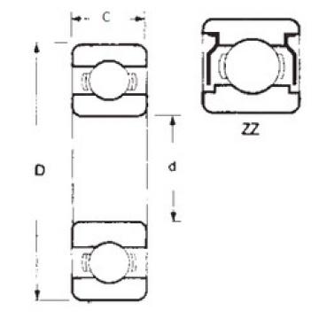 Bantalan 16014ZZ FBJ