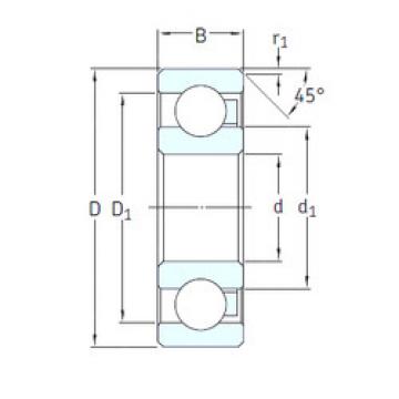 Bantalan 16006/HR22T2 SKF