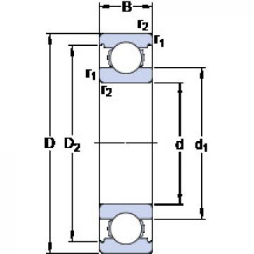 Bantalan 6004 SKF