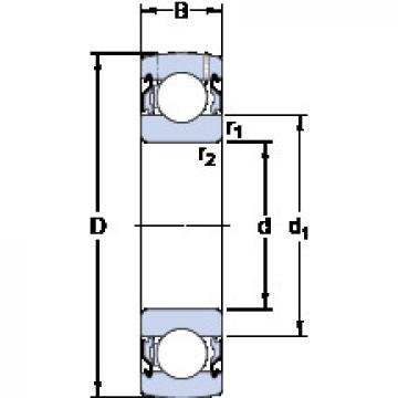 Bantalan 1726209 B-2RS1/VP274 SKF