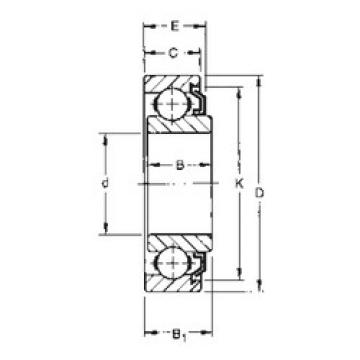 Bantalan 201KL Timken