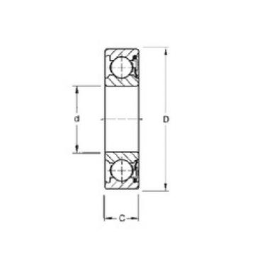 Bantalan 203P Timken