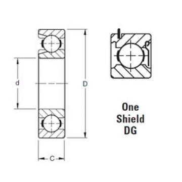 Bantalan 306WDG Timken