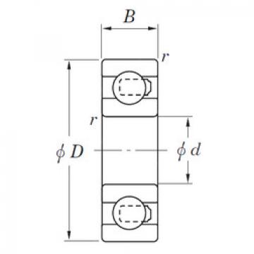 Bantalan 3NC6000YH4 KOYO