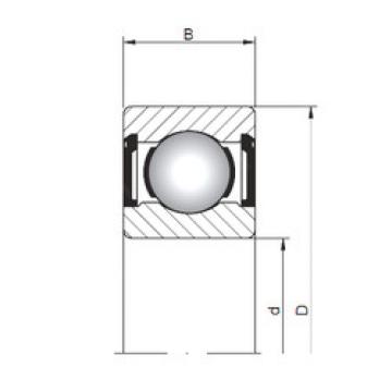 Bantalan 619/5 ZZ ISO