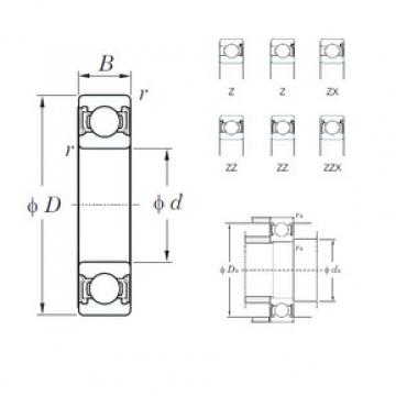 Bantalan 6022ZX KOYO