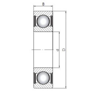 Bantalan 6003-2RS ISO