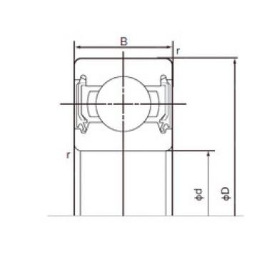 Bantalan 6000-2NSE9 NACHI