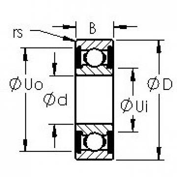 Bantalan 6006-2RS AST