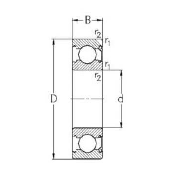 Bantalan 6017-Z NKE