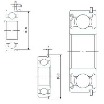 Bantalan 6007ZENR NACHI