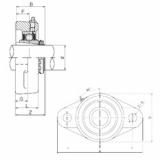 Подшипник UKFL218 CX