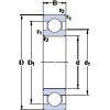 Bantalan 16014 SKF