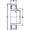 Bantalan 1726209 B-2RS1/VP274 SKF