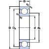 Bantalan 6003-Z SKF