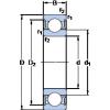 Bantalan 6007-2RZTN9/HC5C3WT SKF #1 small image