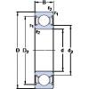 Подшипник W 61803-2Z SKF