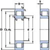 Подшипник NJ 205 ECML SKF