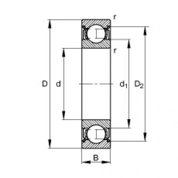 Bantalan 6002-2Z FAG #1 image