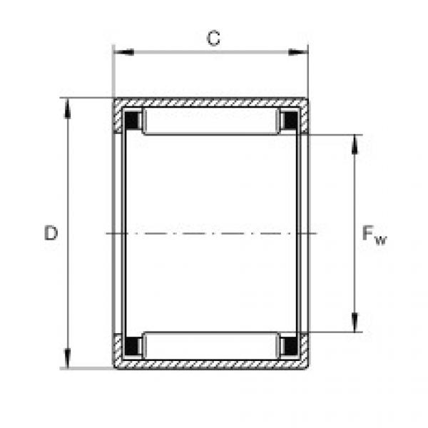 Подшипник SCE44 INA #1 image