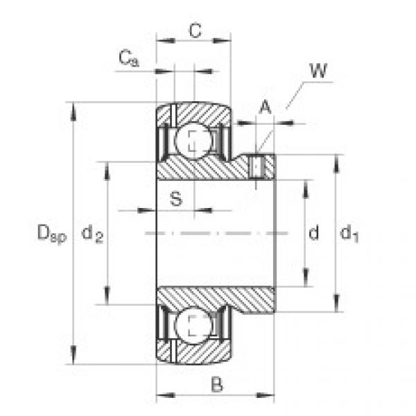 Подшипник GAY15-NPP-B INA #1 image