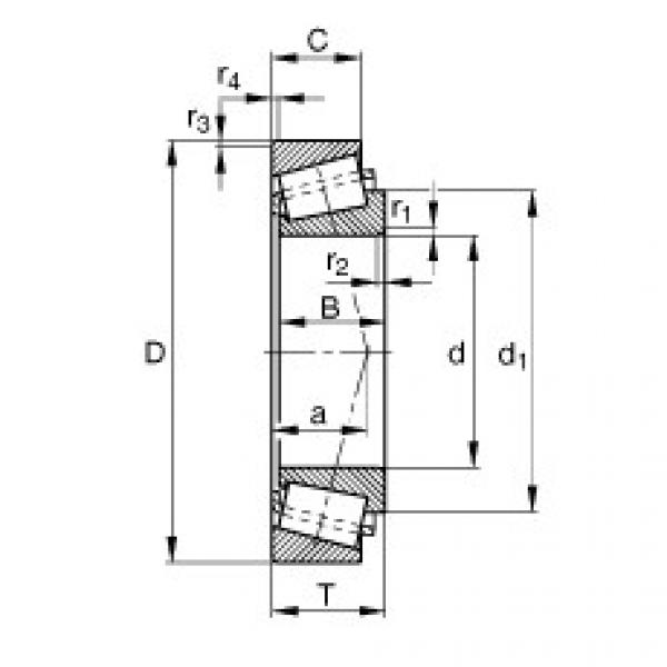 Подшипник 31317 FAG #1 image