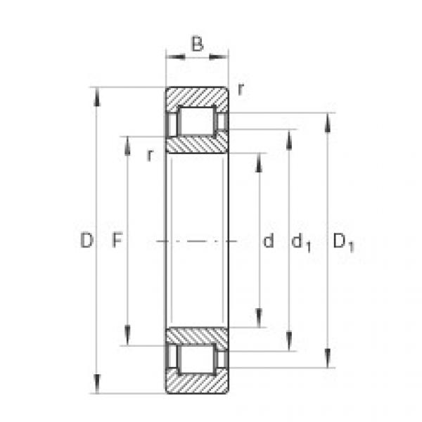 Подшипник SL192314 INA #1 image