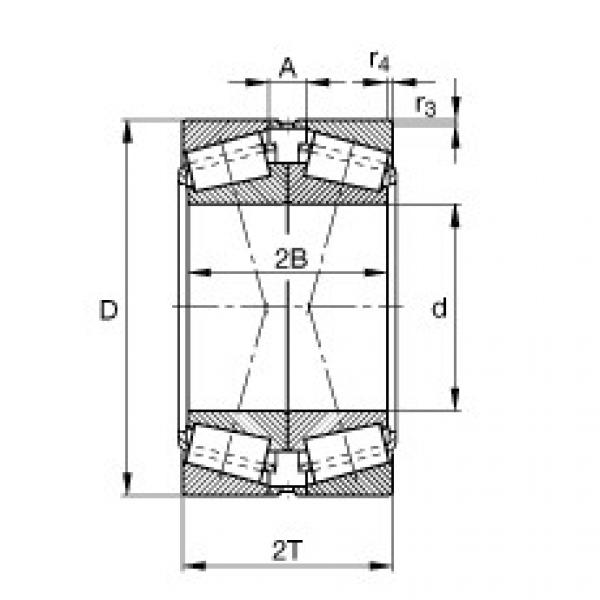 Подшипник 31309-A-N11CA-A60-100 FAG #1 image